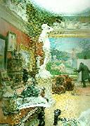 Carl Larsson interior fran furstenbergska galleriet Spain oil painting artist